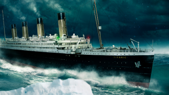 picture of the RMS Titanic