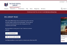 ohio digital library main page